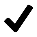 Very Basic Checkmark icon